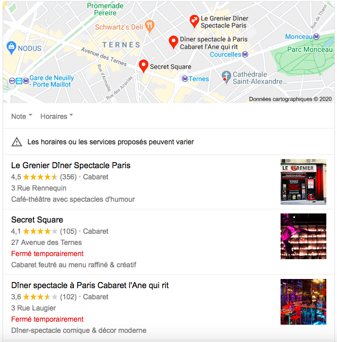 Référencement local